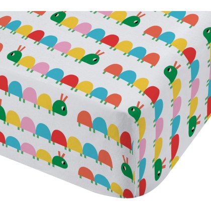 Catherine Lansfield Curious Caterpillar Fitted Sheet Junior Catherine Lansfield Curious Caterpillar Fitted Sheet Junior