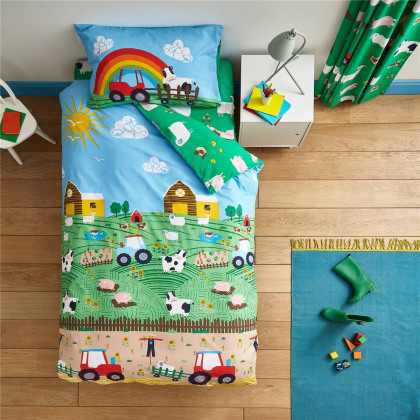 Catherine Lansfield Farmyard Animals Duvet Set