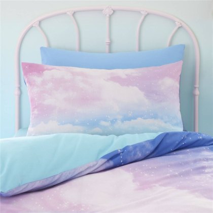 Catherine Lansfield Ombre Rainbow Clouds Duvet Set