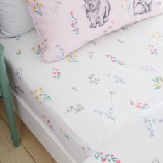 Catherine Lansfield Bunny Tails Ditsy Flowers Fitted Sheet Catherine Lansfield Bunny Tails Ditsy Flowers Fitted Sheet