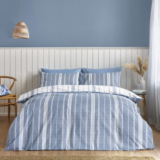Catherine Lansfield Harbour Stripe Duvet Set Catherine Lansfield Harbour Stripe Duvet Set