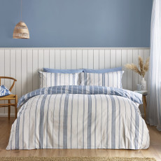 Catherine Lansfield Harbour Stripe Duvet Set Catherine Lansfield Harbour Stripe Duvet Set