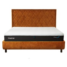 Tempur Arc Static Disc Bed with Quilted Headboard Tempur Arc Static Disc Bed with Quilted Headboard