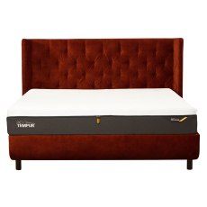 Tempur Arc Static Disc Bed with Luxury Headboard Tempur Arc Static Disc Bed with Luxury Headboard