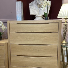 Ex Display - Stockholm Four Drawer Chest Ex Display - Stockholm Four Drawer Chest
