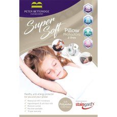 Peter Betteridge Super Soft Pillow Protector Pair - Extra Long