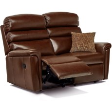 Sherborne Comfi-sit 2-Seater Manual Reclining Settee in Leather Sherborne Comfi-sit 2-Seater Manual Reclining Settee in Leather