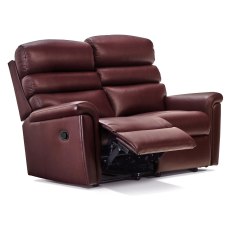 Sherborne Comfi-sit 2-Seater Powered Reclining Settee in Leather Sherborne Comfi-sit 2-Seater Powered Reclining Settee in Leather