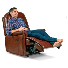 Sherborne Keswick Powered Reclining Chair In Leather Sherborne Keswick Powered Reclining Chair In Leather