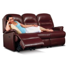 Sherborne Keswick 3-Seater Powered Reclining Settee in Leather Sherborne Keswick 3-Seater Powered Reclining Settee in Leather