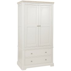 Provence 2 Drawer Gents Double Wardrobe Provence 2 Drawer Gents Double Wardrobe