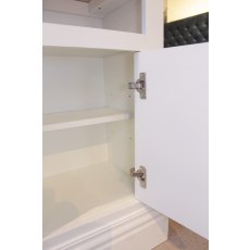 Ex-Display New England Small One Door Open Shelf Bedside Cabinet