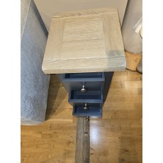 Ex-Display Hope Cove Compact 3-Drawer Bedside in Raven No.2 Ex-Display Hope Cove Compact 3-Drawer Bedside in Raven No.2