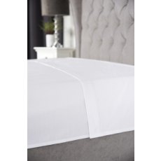 Belledorm 200TC Cotton/Polyester White Flat Sheet Belledorm 200TC Cotton/Polyester White Flat Sheet