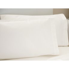 Belledorm 600TC Egyptian Cotton Sateen Ivory Housewife Pillowcase Belledorm 600TC Egyptian Cotton Sateen Ivory Housewife Pillowcase