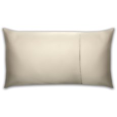 Belledorm 450TC Extra Long Oyster Housewife Pillowcase In Pima Cotton Belledorm 450TC Extra Long Oyster Housewife Pillowcase In Pima Cotton
