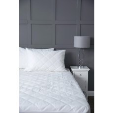 Belledorm Quilted Cotton Mattress Protector Emperor Size Belledorm Quilted Cotton Mattress Protector Emperor Size