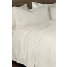Design Port Premium Brushed Cotton Cream Flat Sheet