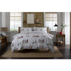 Lobster Creek Sheringham Beach Huts Duvet Set Lobster Creek Sheringham Beach Huts Duvet Set