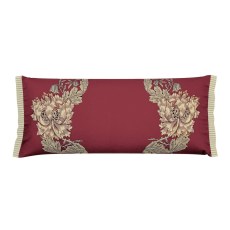 Morris & Co Honeysuckle Tulip Cushion Red Morris & Co Honeysuckle Tulip Cushion Red