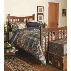 Morris & Co Strawberry Thief Duvet Set in Indigo Morris & Co Strawberry Thief Duvet Set in Indigo