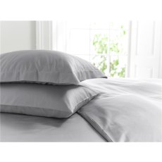 The Lyndon Company 400 Thread Count Sateen Platinum Housewife Pillowcase The Lyndon Company 400 Thread Count Sateen Platinum Housewife Pillowcase