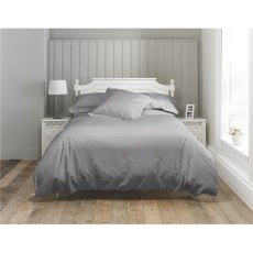The Lyndon Company 400 Thread Count Sateen Platinum Duvet Set - Superking The Lyndon Company 400 Thread Count Sateen Platinum Duvet Set - Superking