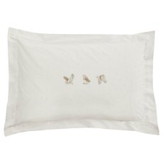 Sophie Allport Snowy Owls Oxford Pillowcase Pair Sophie Allport Snowy Owls Oxford Pillowcase Pair
