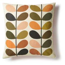 Orla Kiely Multi Stem Auburn Feather Filled Cushion Orla Kiely Multi Stem Auburn Feather Filled Cushion