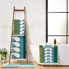 Orla Kiely Stem Check Willow Towels Orla Kiely Stem Check Willow Towels