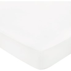Bedeck of Belfast 400TC Sateen Fitted Sheet in White