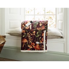Deyongs Mushroom Heated Sherpa Throw