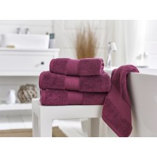 Deyongs Bliss Pima Cotton Cerise Towels