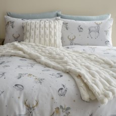 Bianca Carved Faux Fur Cream Cushion Bianca Carved Faux Fur Cream Cushion