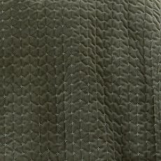 Bianca Attica Velvet Bedspread in Green Bianca Attica Velvet Bedspread in Green