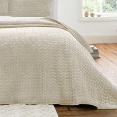 Bianca Attica Velvet Bedspread in Natural Bianca Attica Velvet Bedspread in Natural
