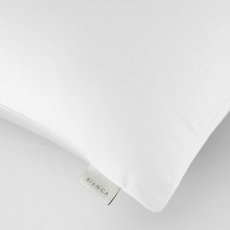 Bianca 400 Thread Count Cotton Sateen Standard Pillowcase Pair in White