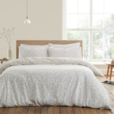 Bianca Shadow Leaves Natural Duvet Set