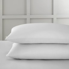 Bianca 400 Thread Count Cotton Sateen Standard Pillowcase Pair in Grey Bianca 400 Thread Count Cotton Sateen Standard Pillowcase Pair in Grey