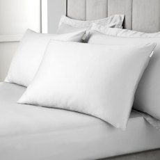 Bianca 400 Thread Count Cotton Sateen Standard Pillowcase Pair in Grey Bianca 400 Thread Count Cotton Sateen Standard Pillowcase Pair in Grey