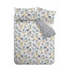 Catherine Lansfield Retro Circles Duvet Set Double