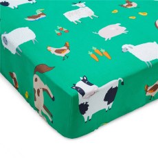 Catherine Lansfield Farmyard Animals Fitted Sheet Catherine Lansfield Farmyard Animals Fitted Sheet
