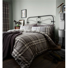 Catherine Lansfield Kelso Charcoal Duvet Set Catherine Lansfield Kelso Charcoal Duvet Set