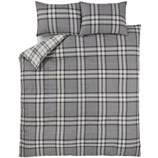 Catherine Lansfield Kelso Charcoal Duvet Set Catherine Lansfield Kelso Charcoal Duvet Set