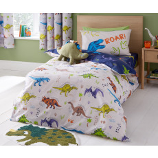 Catherine Lansfield Prehistoric Dinosaurs Duvet Set Catherine Lansfield Prehistoric Dinosaurs Duvet Set