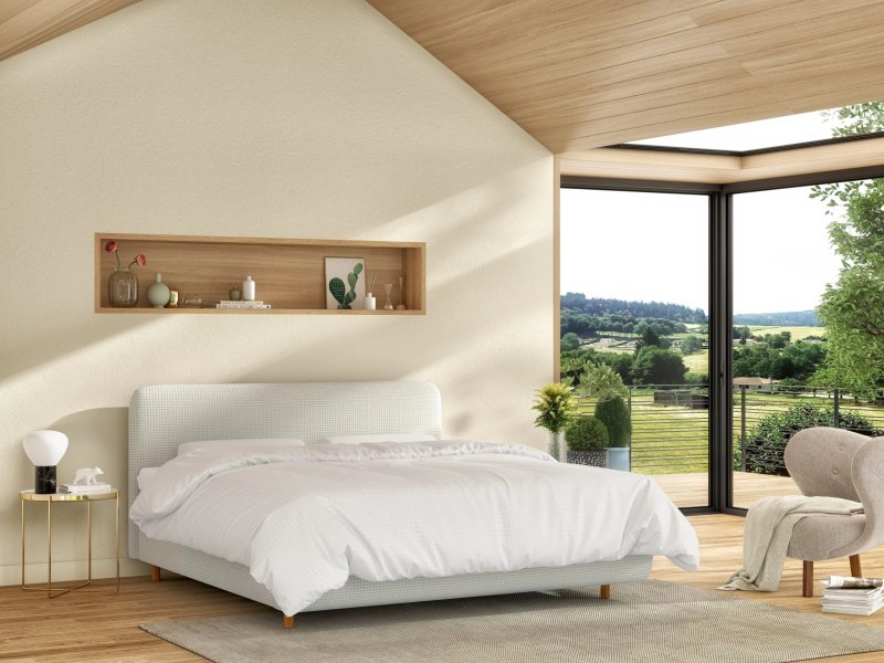 Tempur Tempur Arc Static Disc Bed with Form Headboard