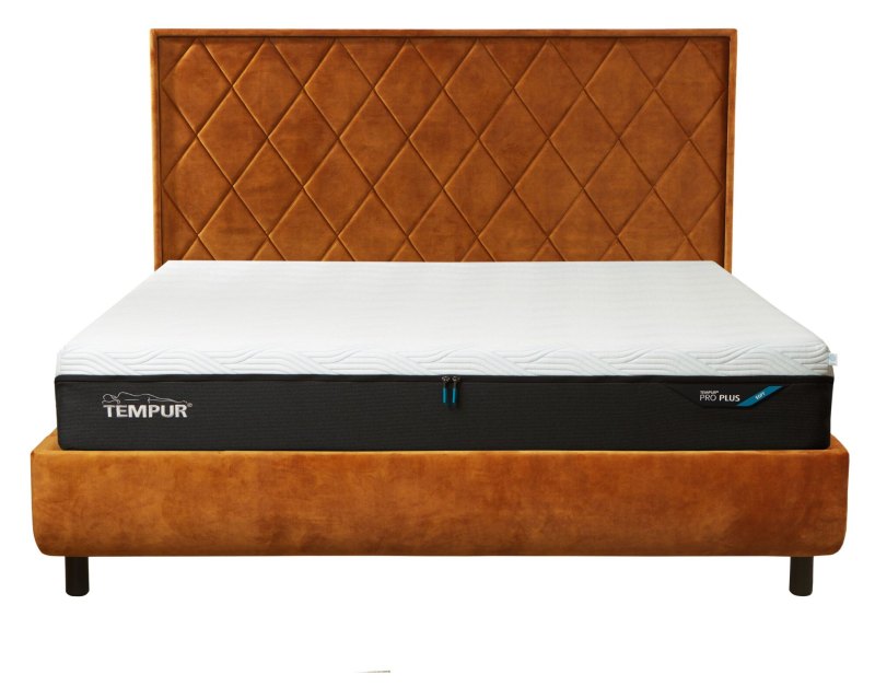Tempur Tempur Arc Static Disc Bed with Quilted Headboard