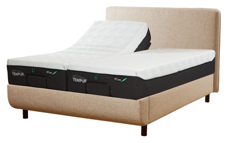 Tempur Tempur Arc Adjustable Bed Base with Form Headboard