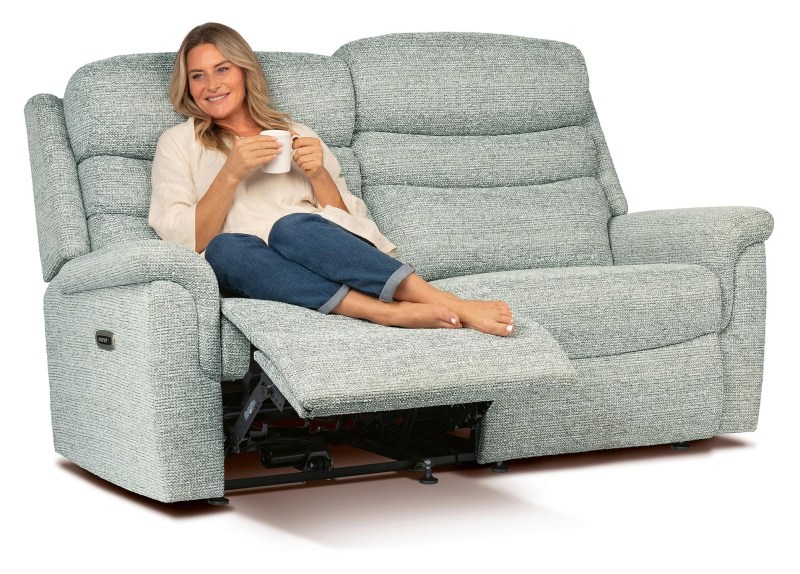 Sherborne Sherborne Leyburn 2-Seater Powered Reclining Settee In Fabric
