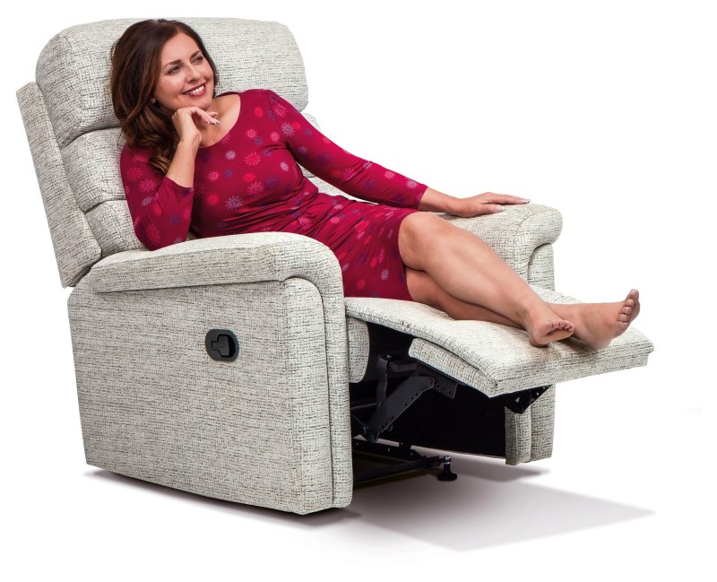 Sherborne Sherborne Comfi-sit Manual Recliner In Fabric